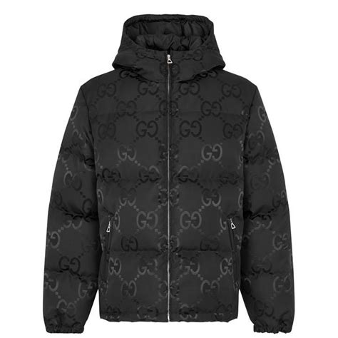 gucci jacquard puffer|Gucci puffer jacket men.